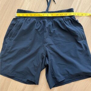 Barbell Apparel Men's Navy Blue Athletic Shorts